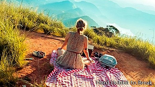 piknik w górach