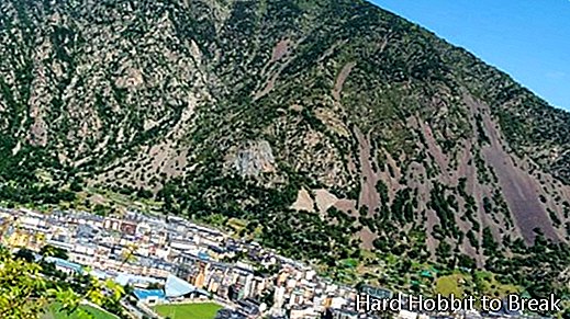 Andorra-Luftaufnahme