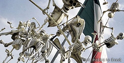 Destinácie Halloween Mexico City
