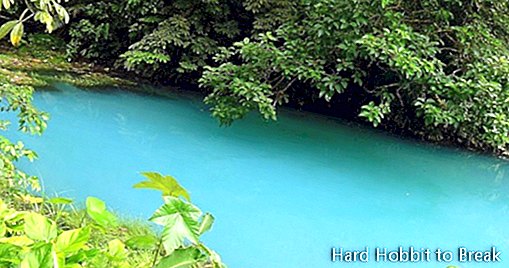 Rivière céleste Costa Rica