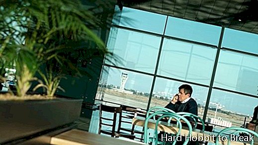 Cafeteria-Flughafen