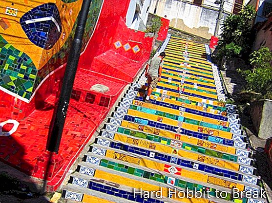 सीढ़ियों रियो डी जनेरियो ब्राजील