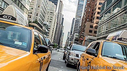 سيارات الأجرة في نيويورك