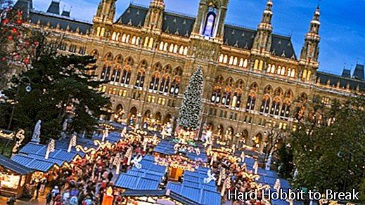 Rathausplatz-Market-joulua
