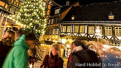 Wernigerode- السوق- عيد الميلاد