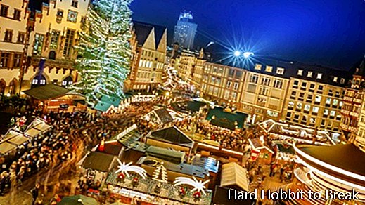 бълха пазар-Страсбург-Коледа