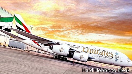 Emirates-Flugzeug