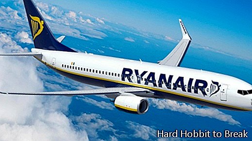 Ryanair-lietadlo letiace