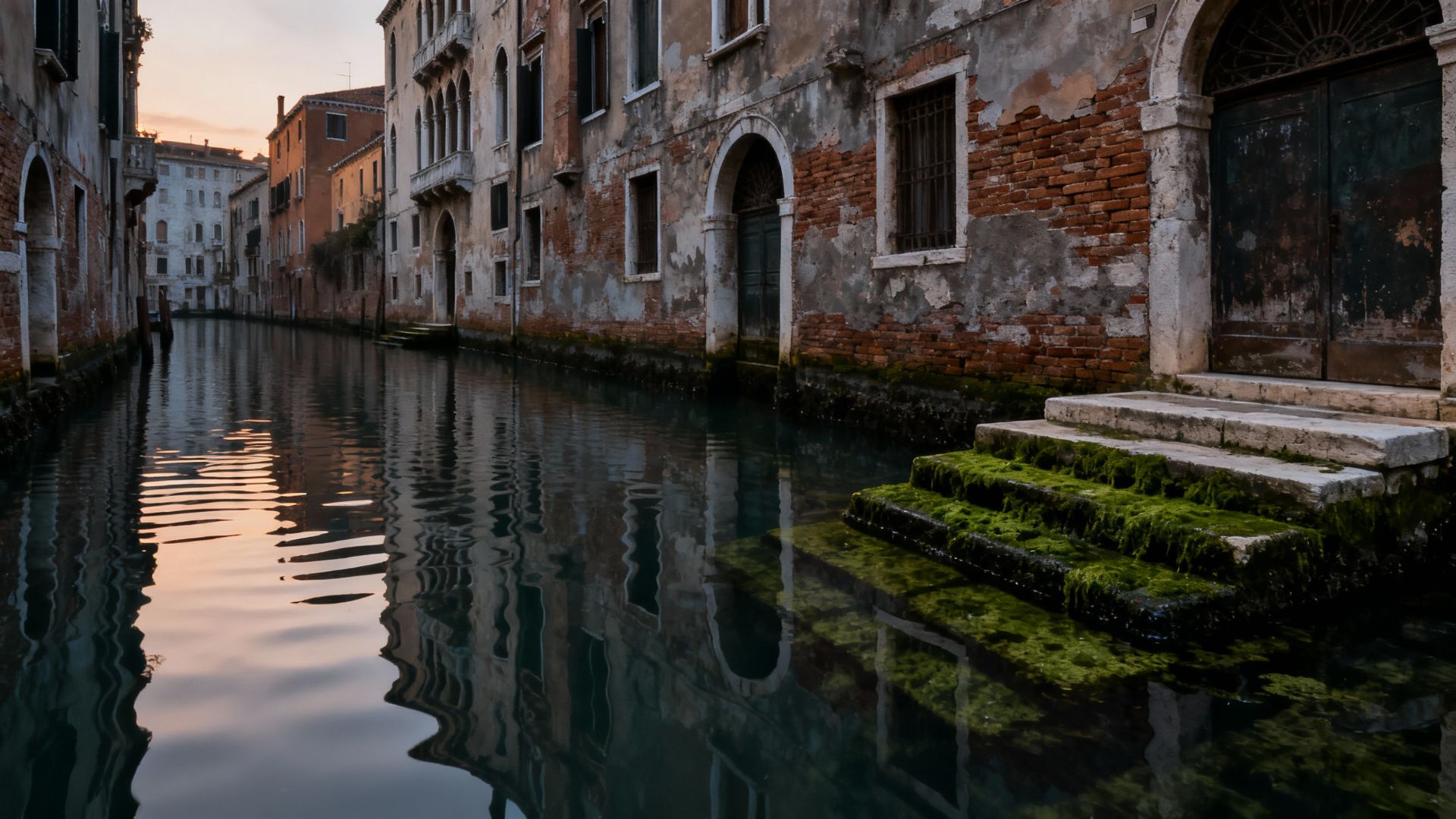 Where Stone Meets Sea: Venice's Liquid Embrace Through Time's Prism