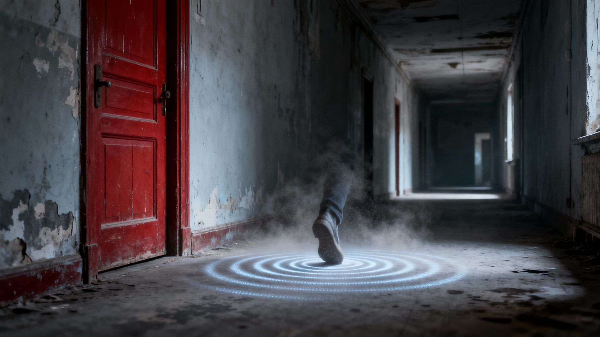 Whispers Through Crimson Gates: Where Footsteps Echo in Timeless Silence