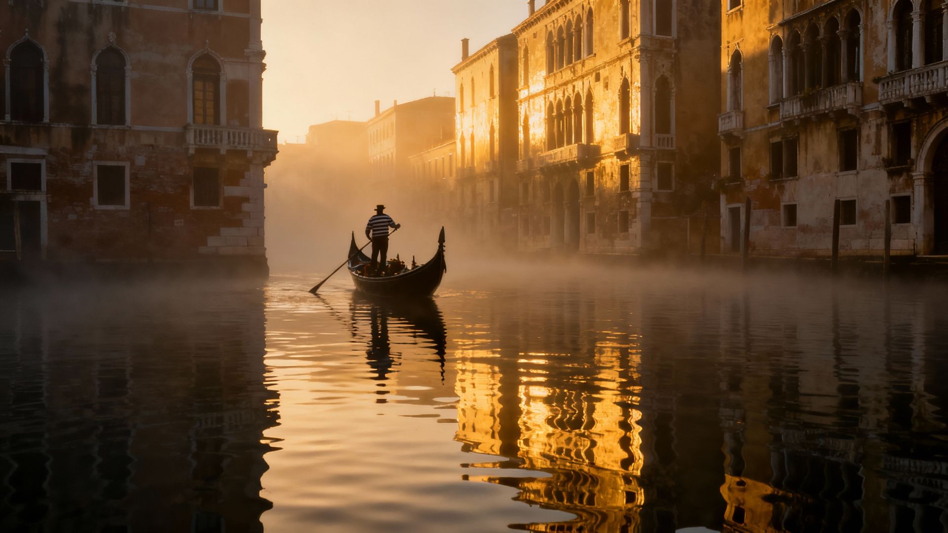 Echoes on the Water: Venice's Eternal Dance of Light and Shadow