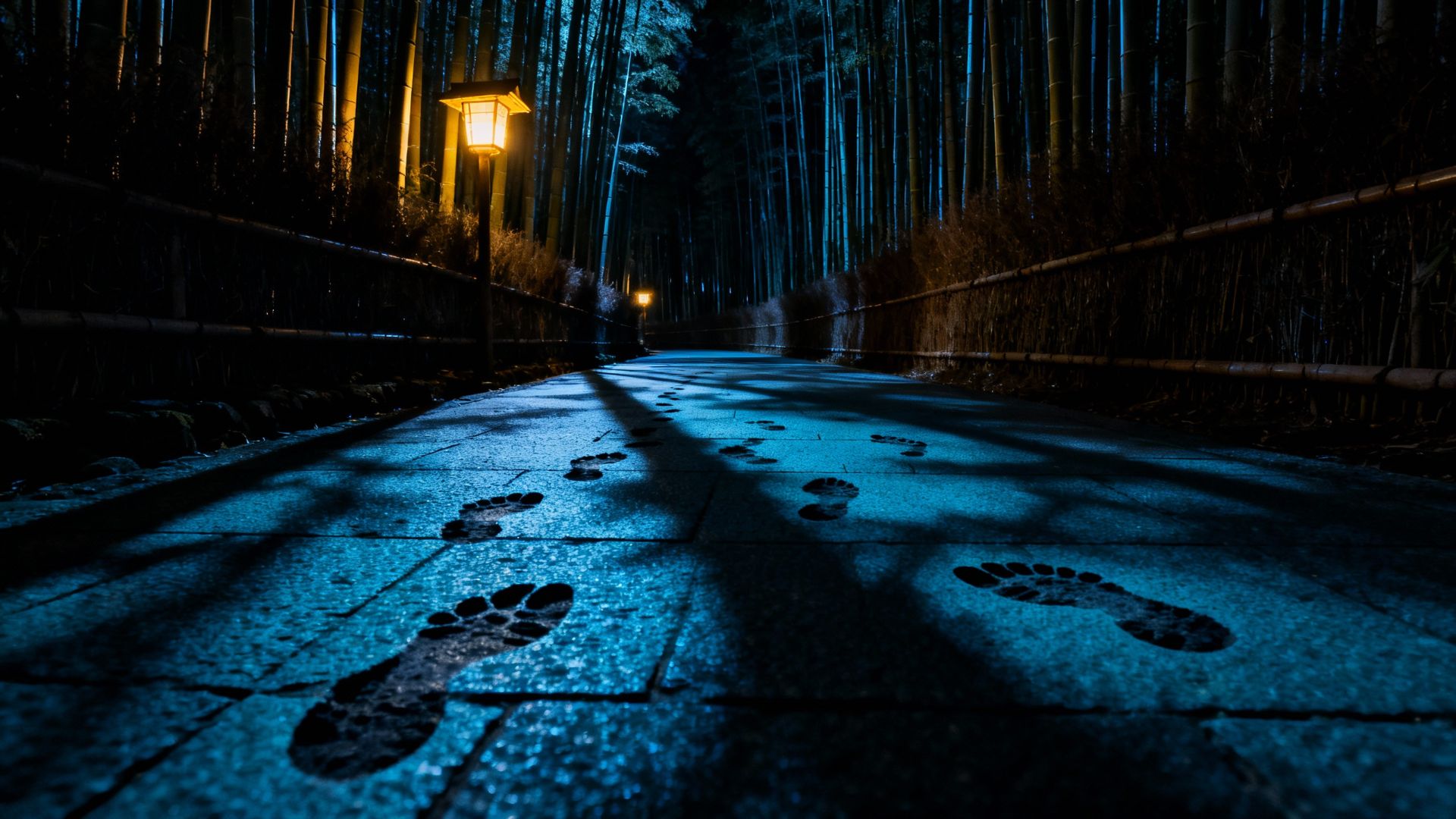 Footprints Etched in Bamboo Shadows: When Kyoto's Lanterns Whisper Timeless Secrets