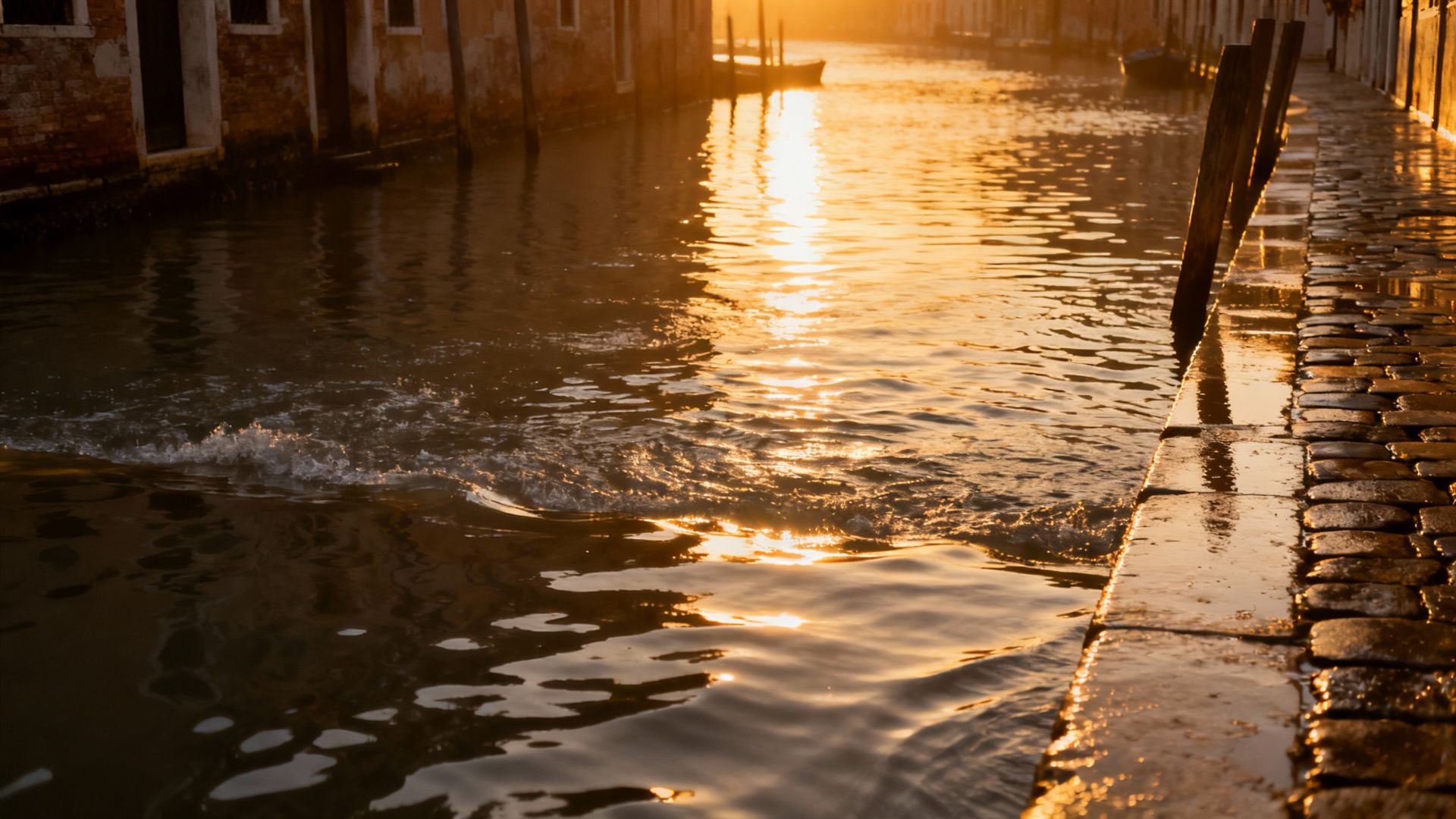 Where Cobblestones Meet the Sea: Venice's Liquid Tapestry of Time and Tide